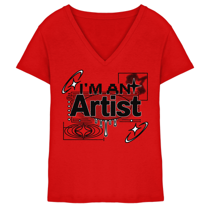 The Artist BASiCS - Ladies V-Neck Shirt