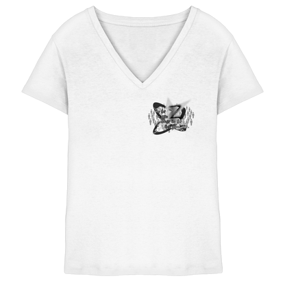 The Rebellion Z BASiCS - Ladies V-Neck Shirt