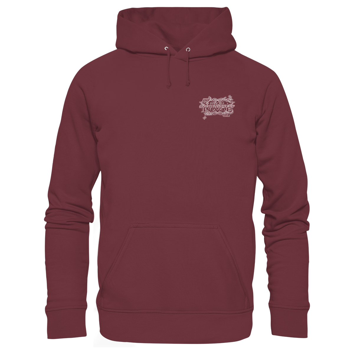 The REAL LOVE BASiCS - Organic Basic Hoodie