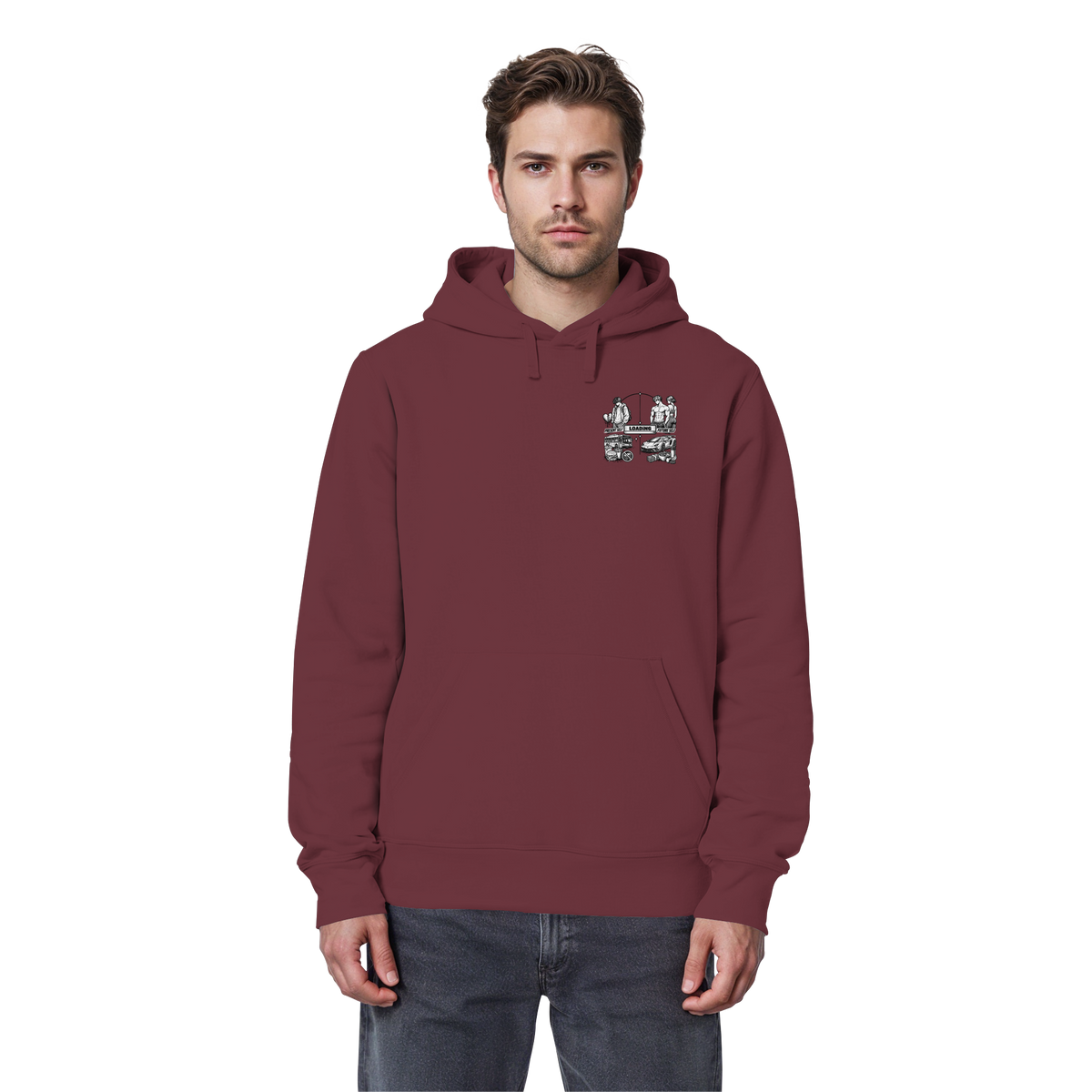 LOADiNG BASiCS - Organic Basic Hoodie