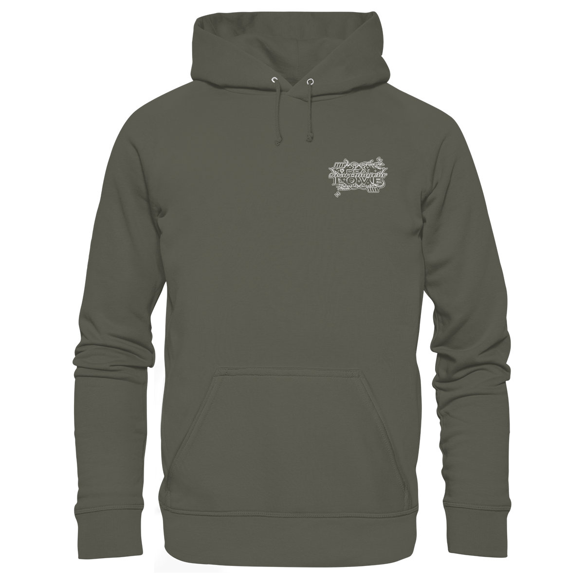 The REAL LOVE BASiCS - Organic Basic Hoodie