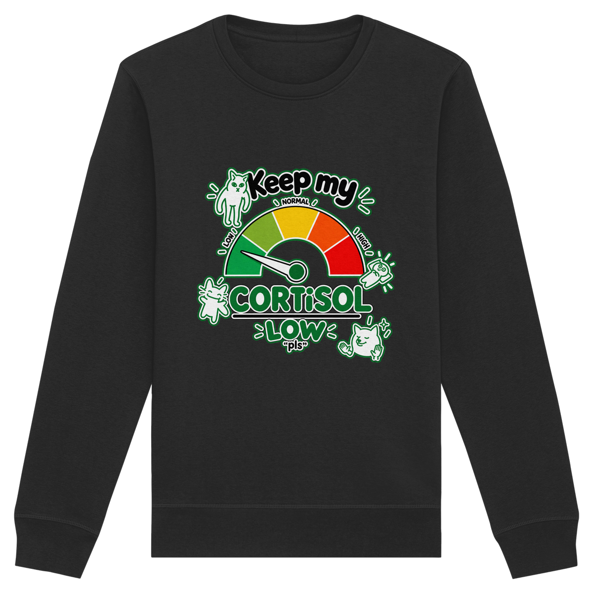 low CORTiSOL - Organic Basic Unisex Sweatshirt