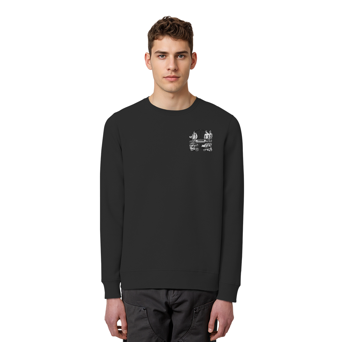 LOADiNG BASiCS - Organic Basic Unisex Sweatshirt