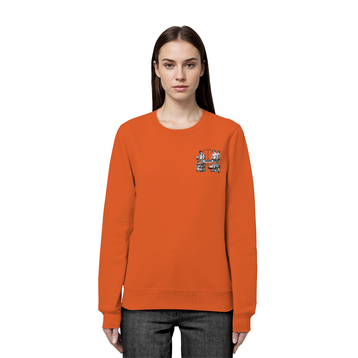 LOADiNG BASiCS - Organic Basic Unisex Sweatshirt