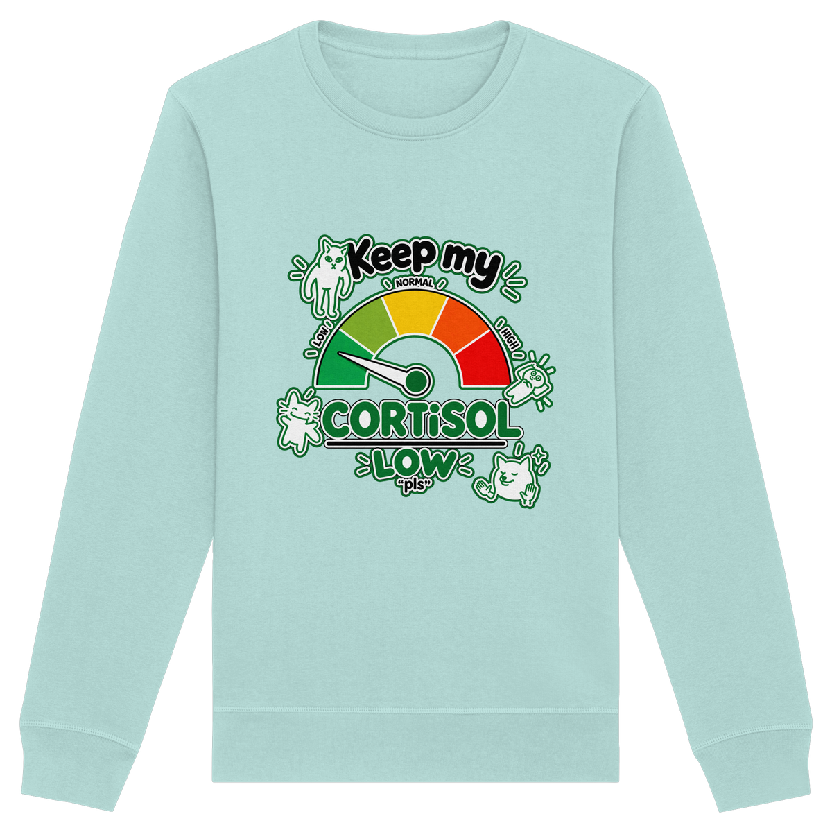 low CORTiSOL - Organic Basic Unisex Sweatshirt