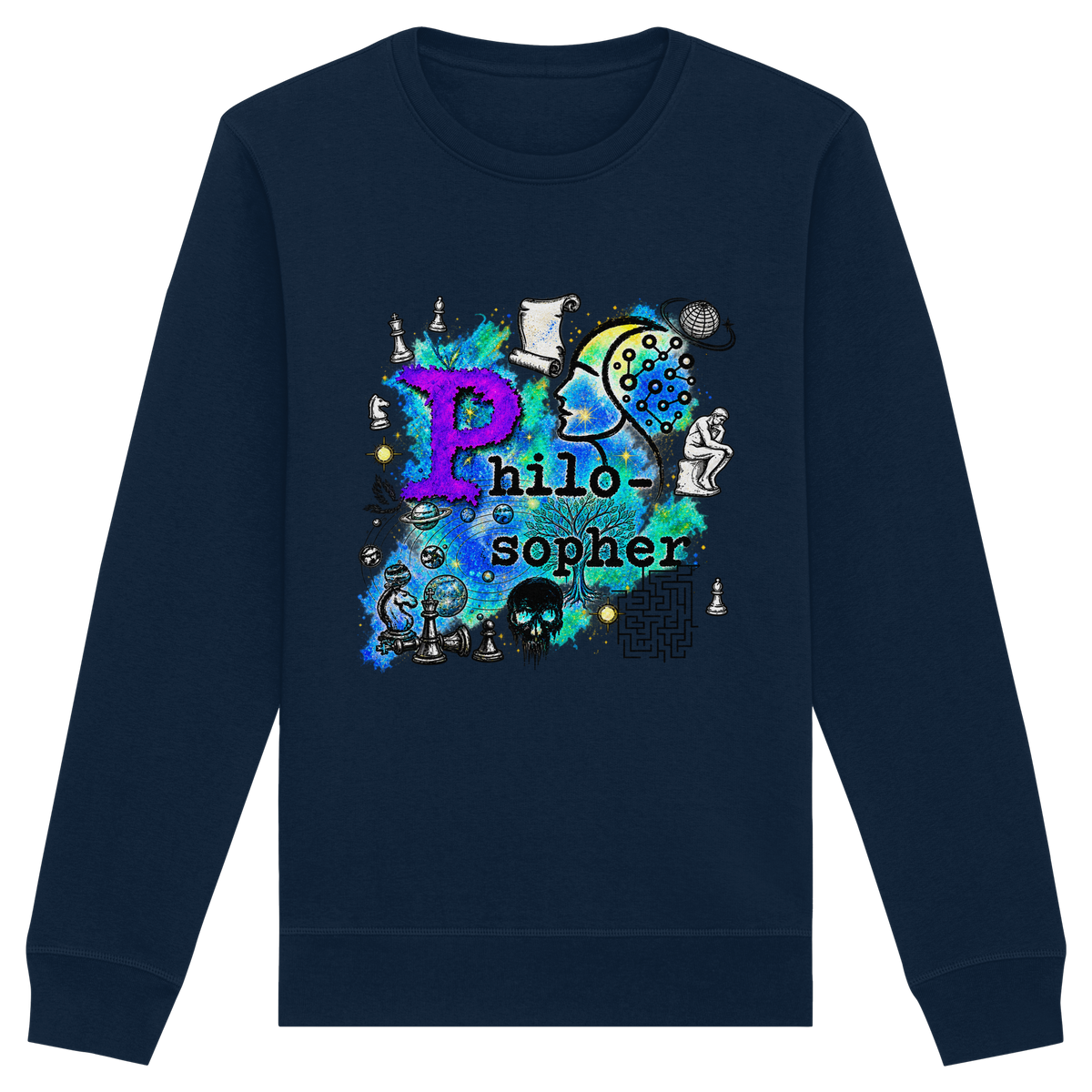 The Philosopher - Organic Basic Unisex Sweatshirt