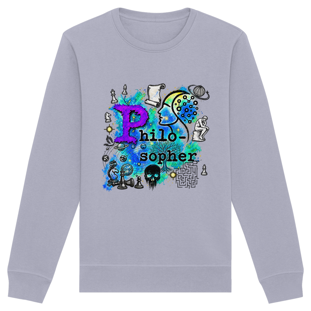 The Philosopher - Organic Basic Unisex Sweatshirt