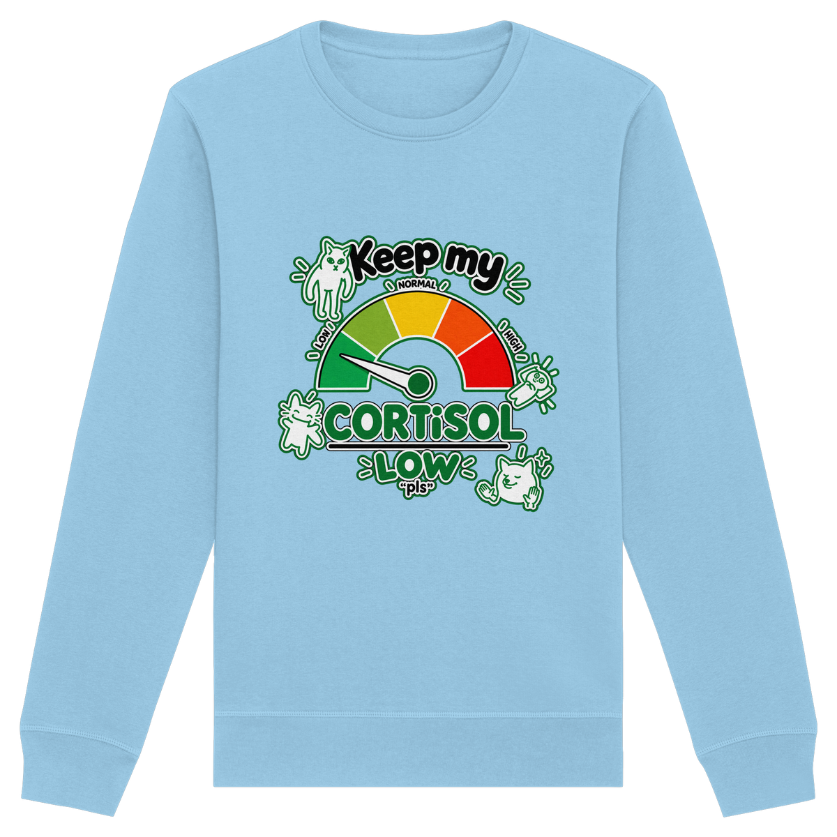low CORTiSOL - Organic Basic Unisex Sweatshirt