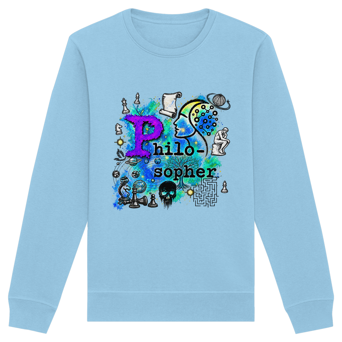 The Philosopher - Organic Basic Unisex Sweatshirt