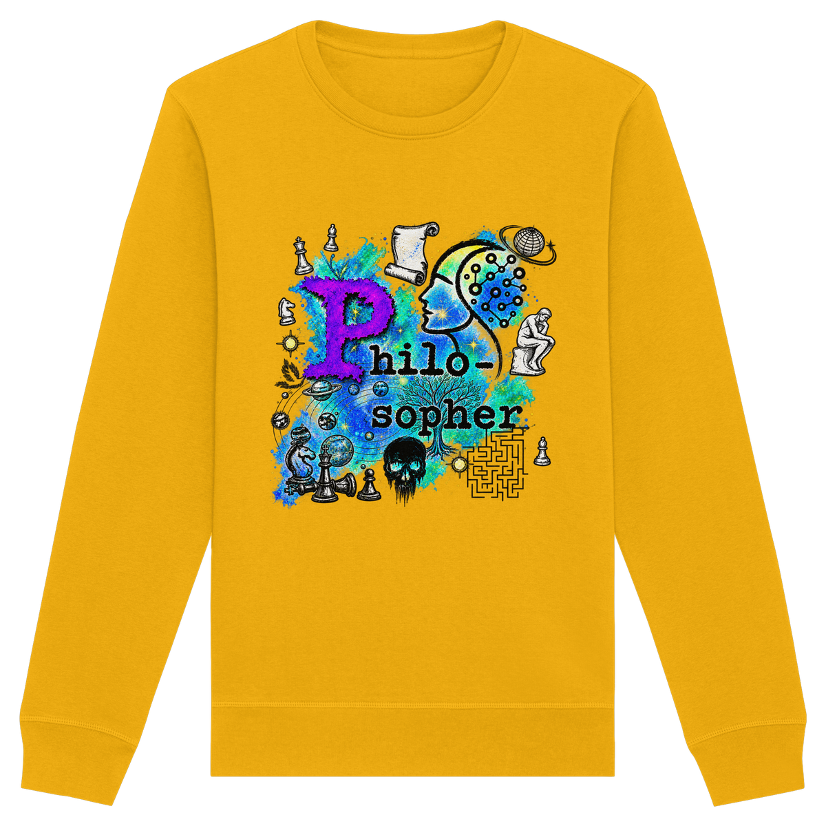 The Philosopher - Organic Basic Unisex Sweatshirt