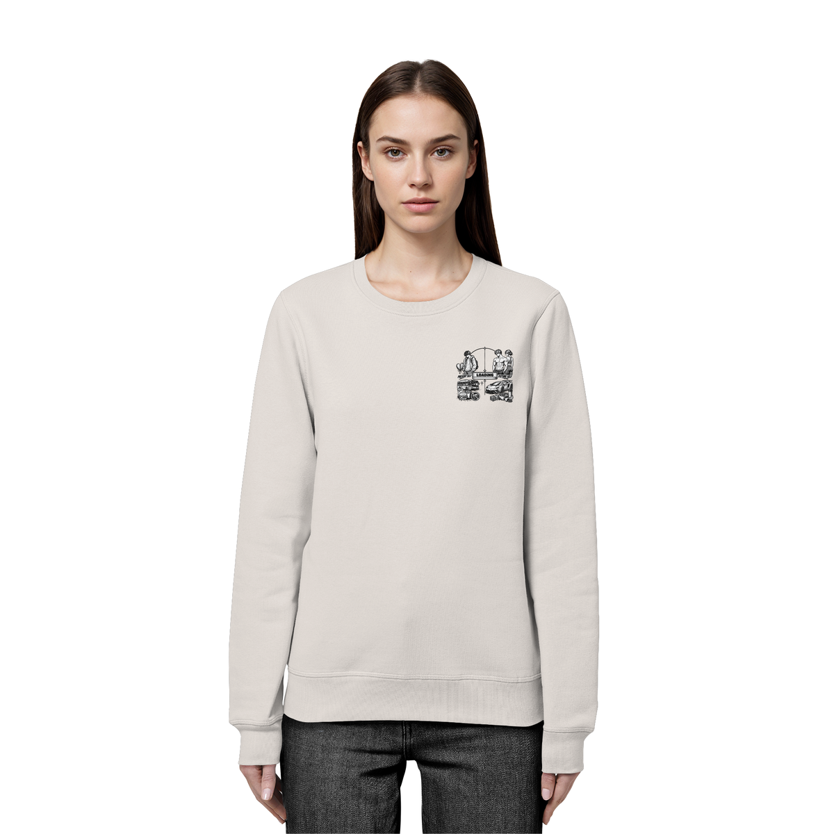 LOADiNG BASiCS - Organic Basic Unisex Sweatshirt