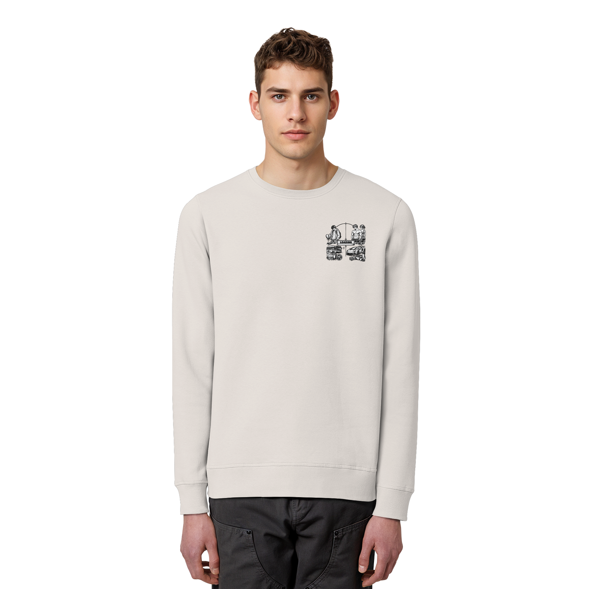 LOADiNG BASiCS - Organic Basic Unisex Sweatshirt