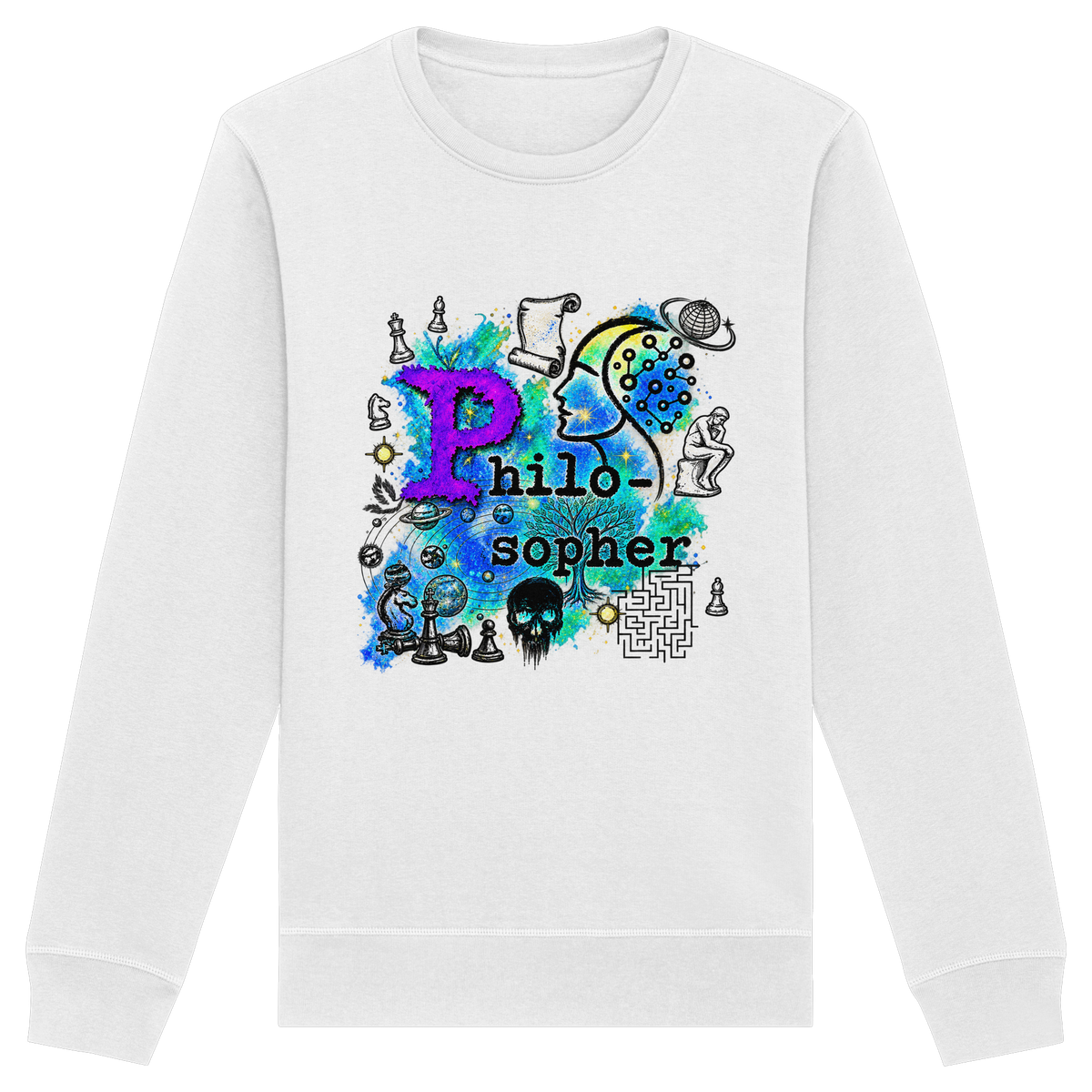 The Philosopher - Organic Basic Unisex Sweatshirt