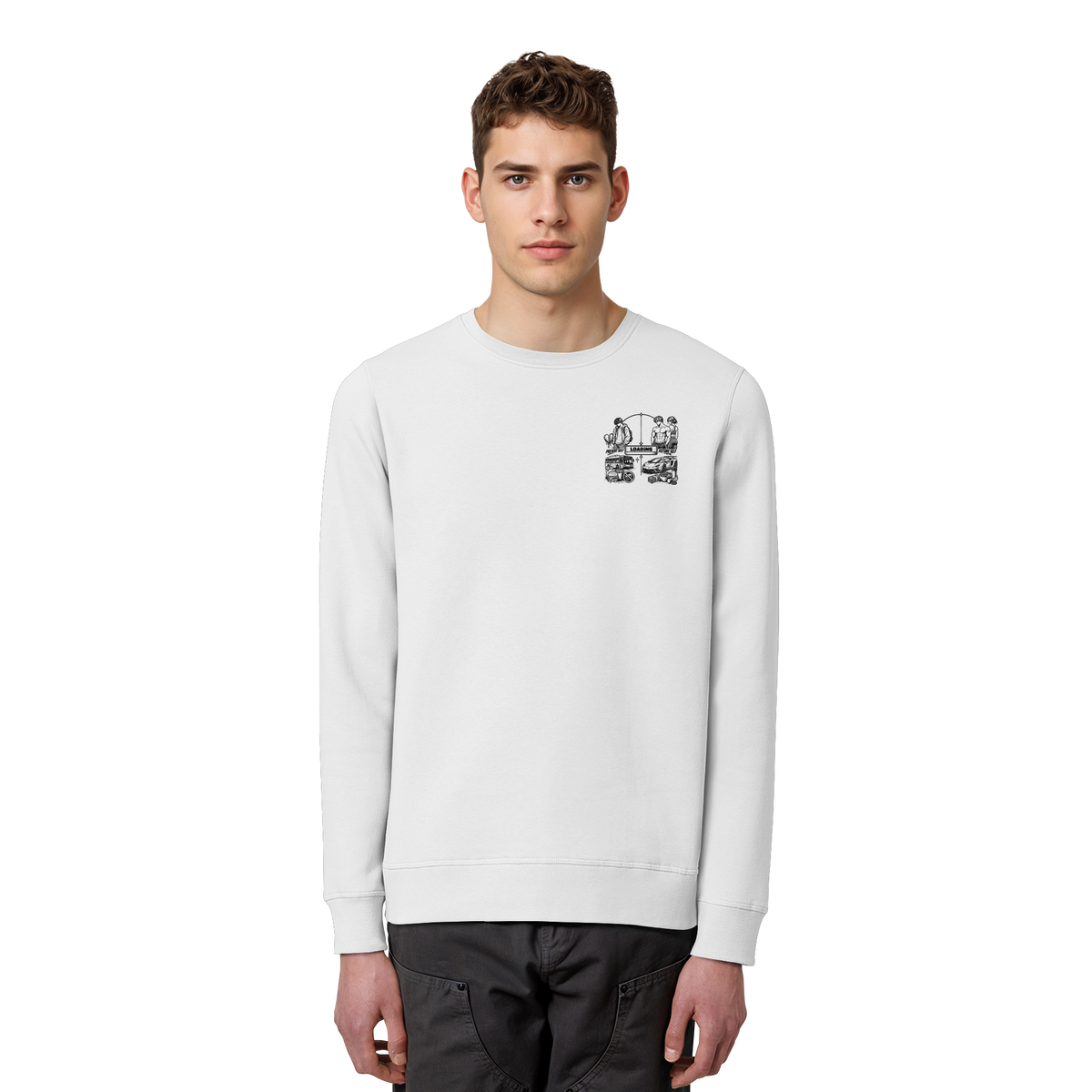 LOADiNG BASiCS - Organic Basic Unisex Sweatshirt
