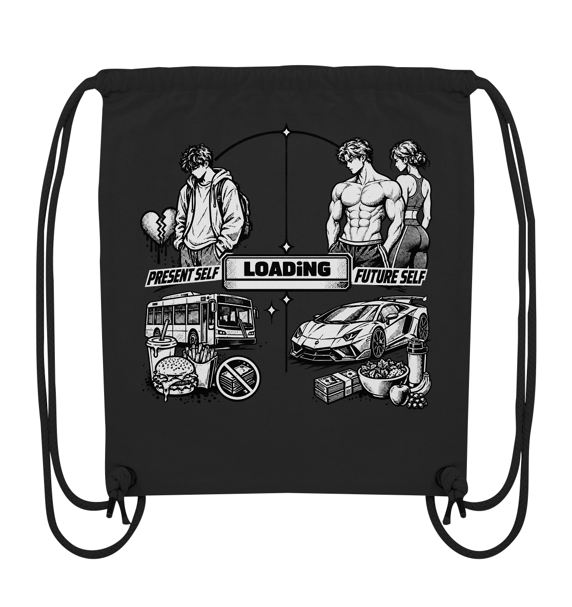LOADiNG BASiCS - Organic Gym-Bag