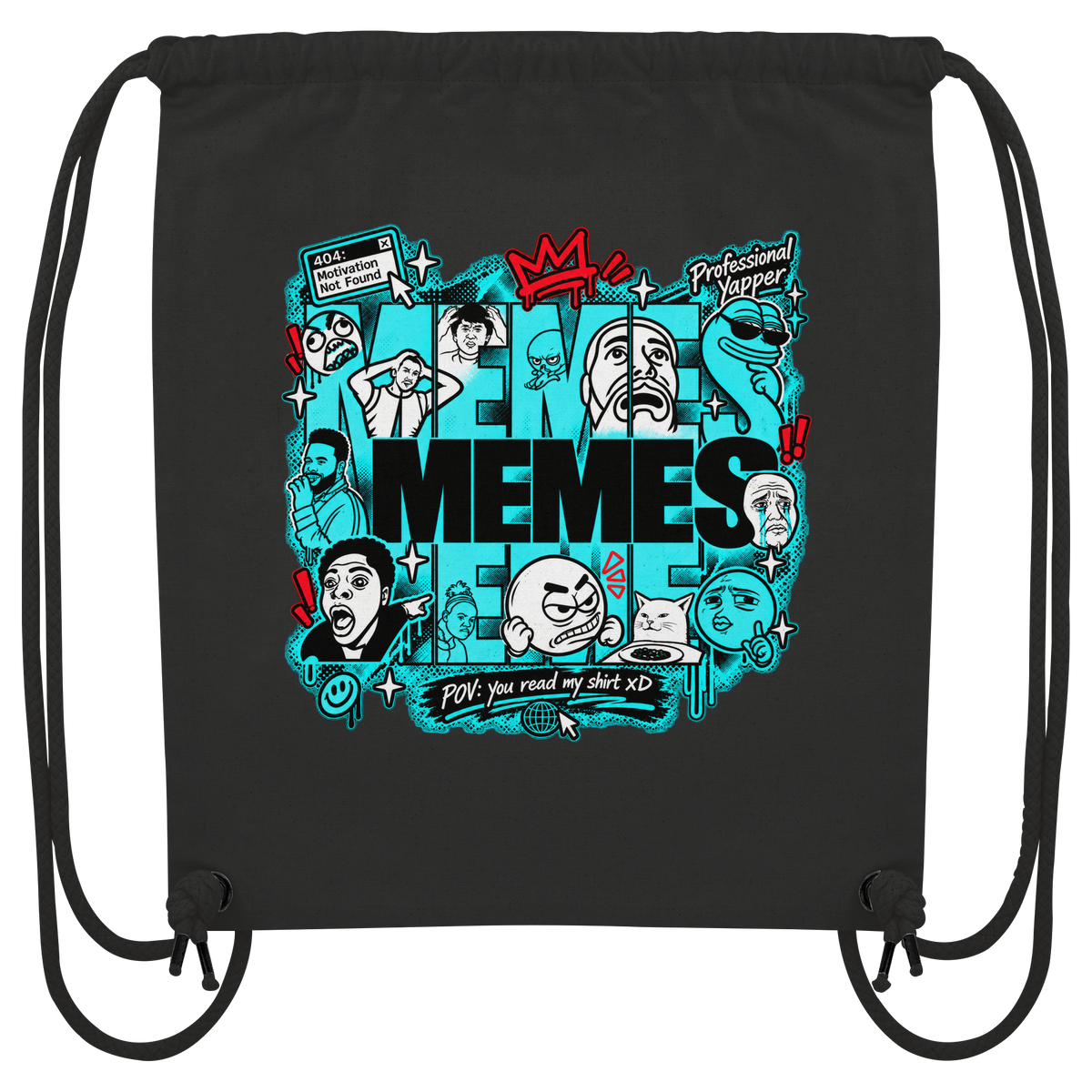 The Meme - Organic Gym-Bag
