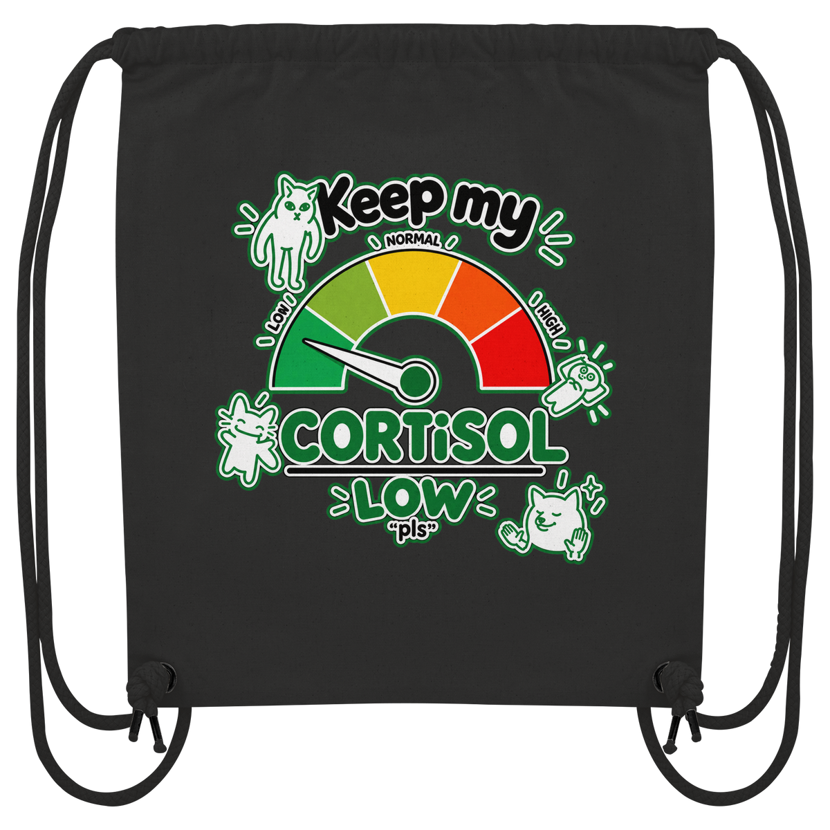 low CORTiSOL - Organic Gym-Bag