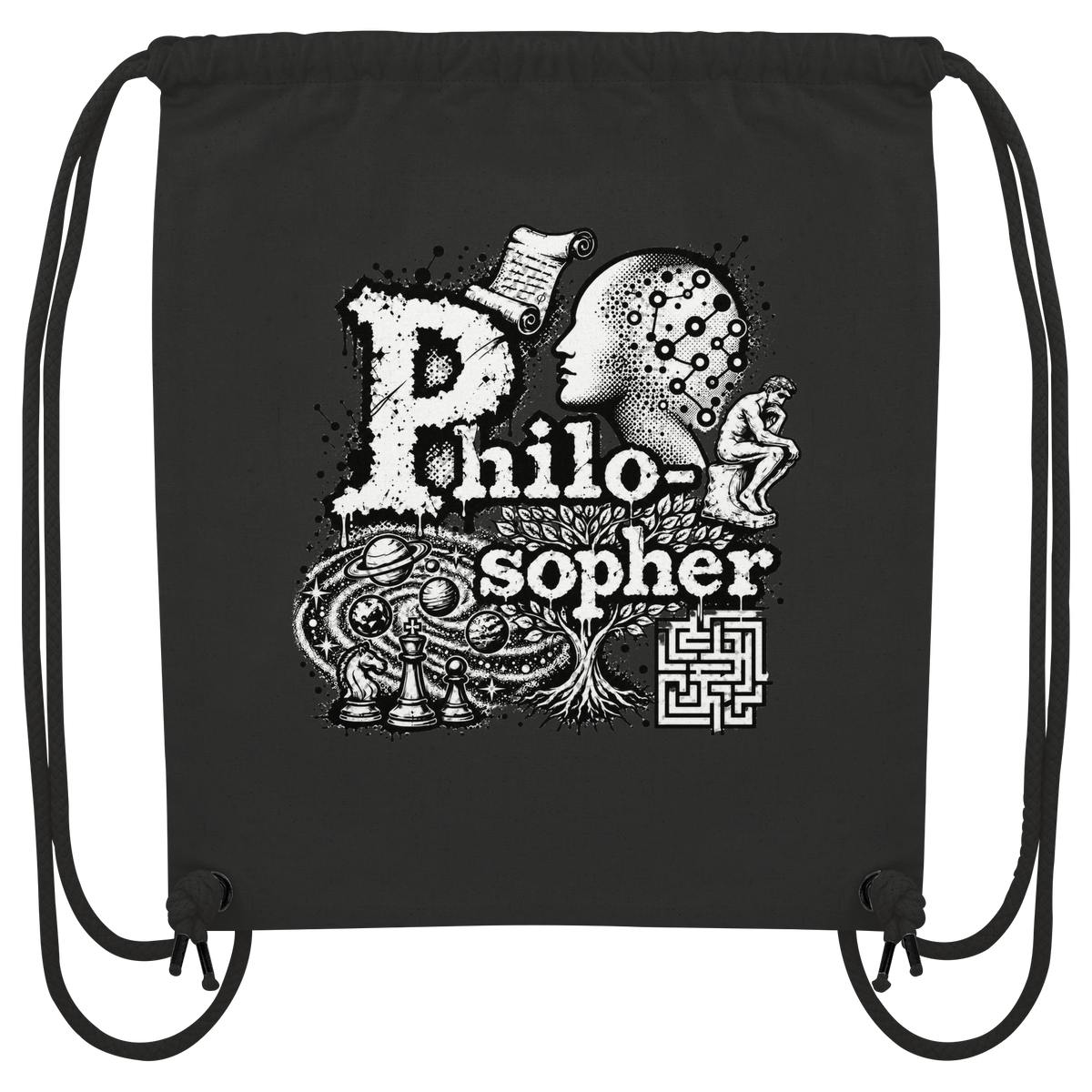 The Philosopher - Organic Gym-Bag