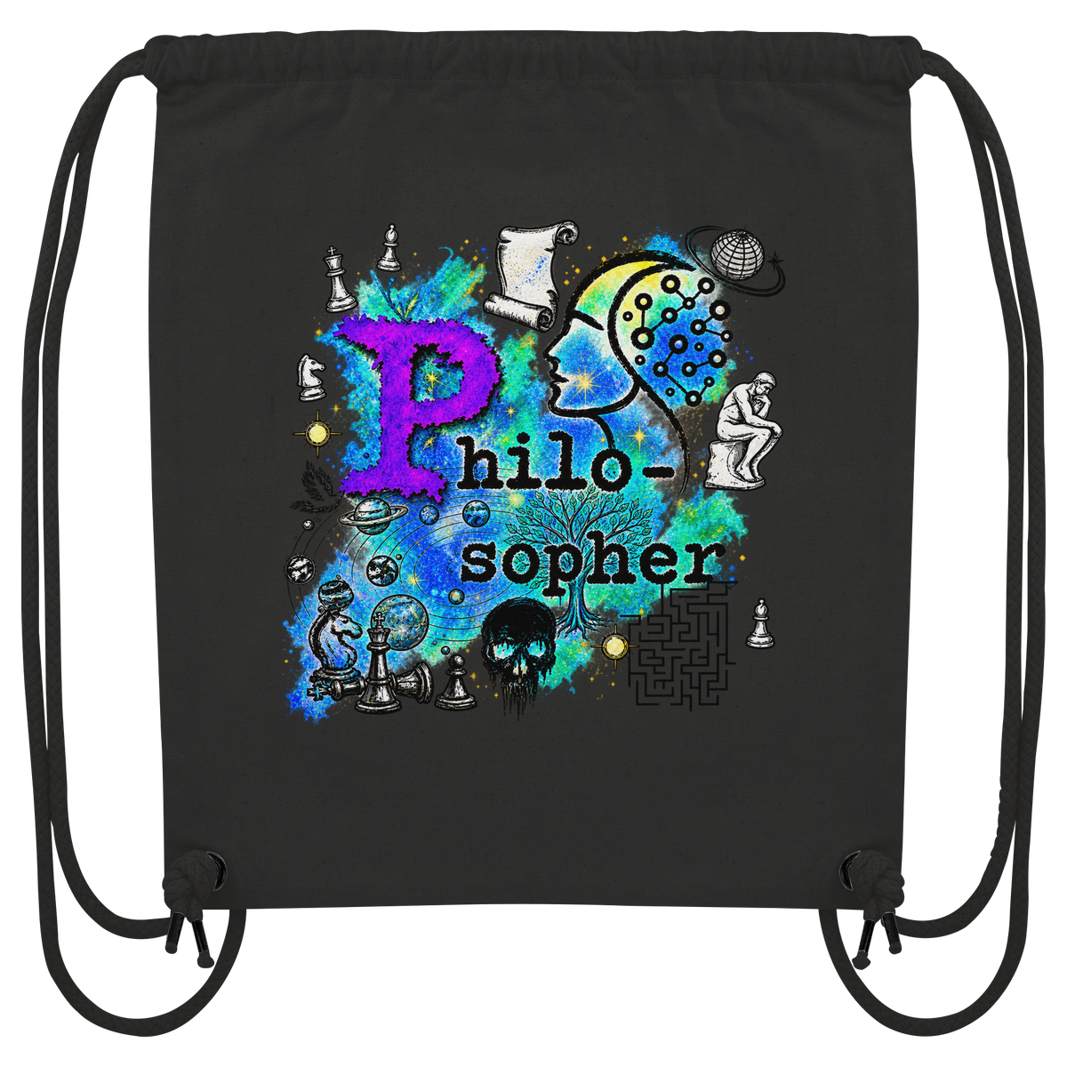 The Philosopher - Organic Gym-Bag