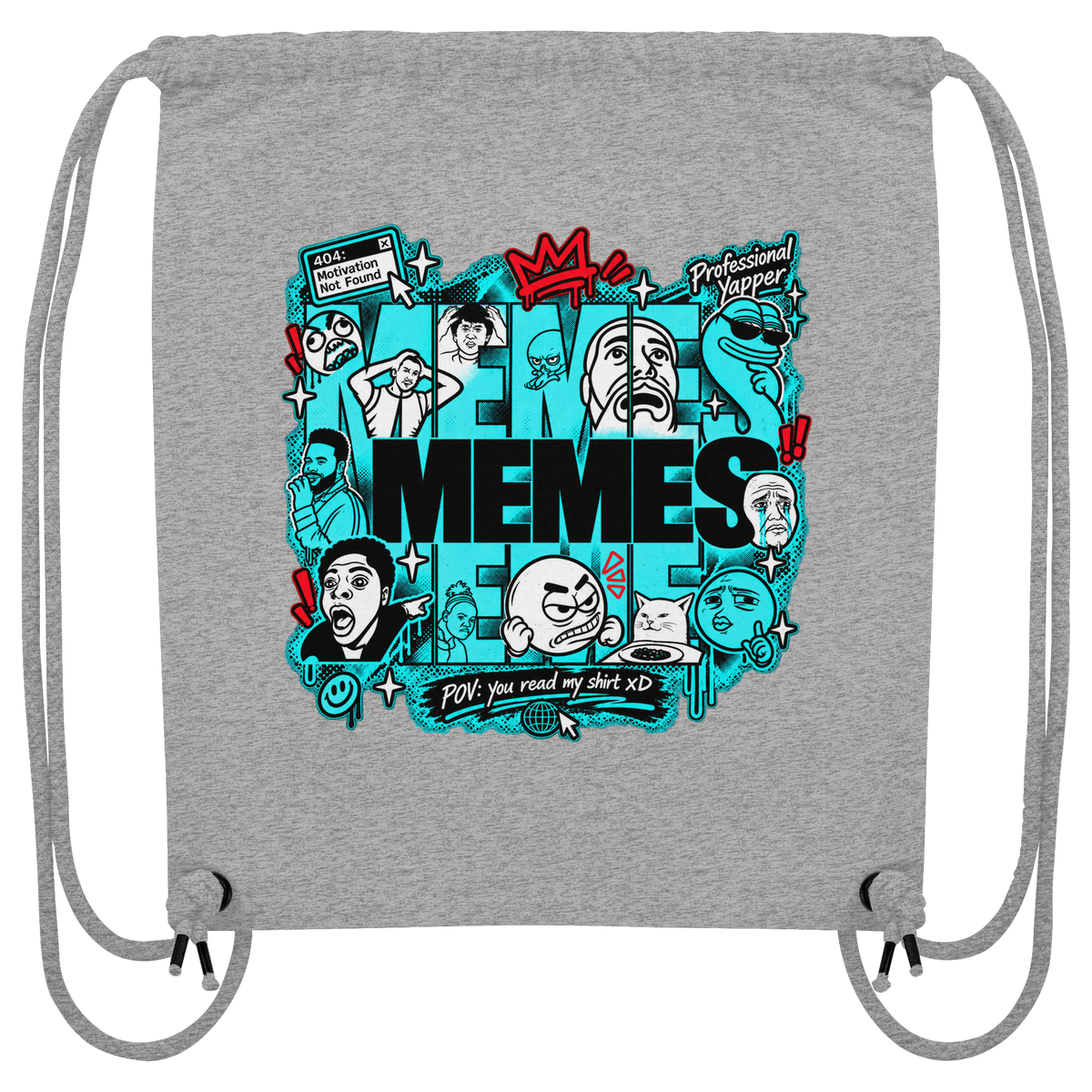 The Meme - Organic Gym-Bag