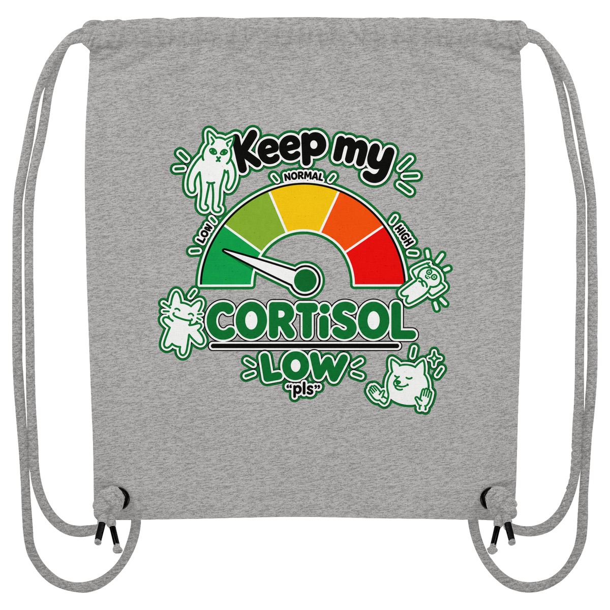 low CORTiSOL - Organic Gym-Bag