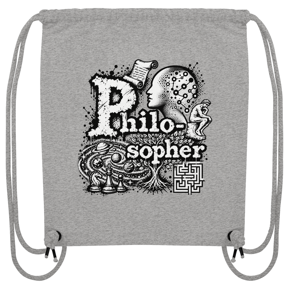 The Philosopher - Organic Gym-Bag