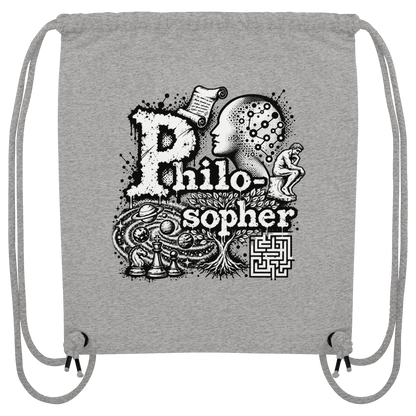 The Philosopher - Organic Gym-Bag