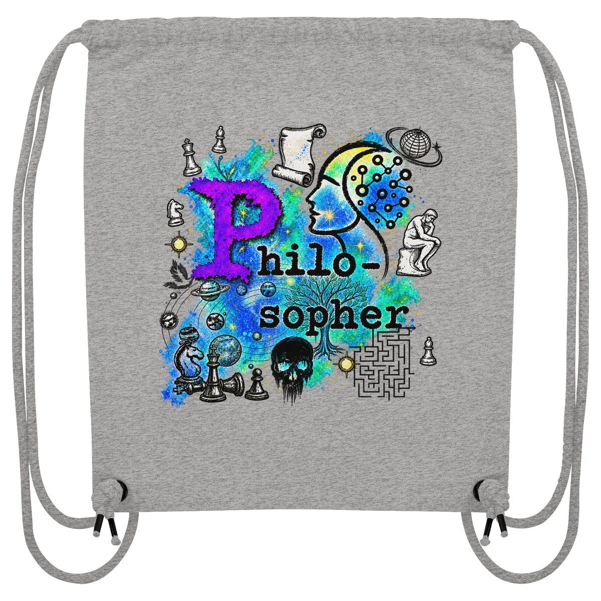 The Philosopher - Organic Gym-Bag