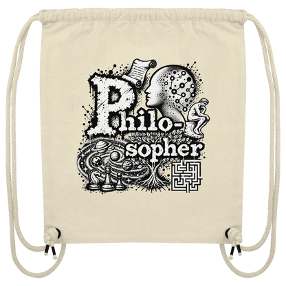 The Philosopher - Organic Gym-Bag