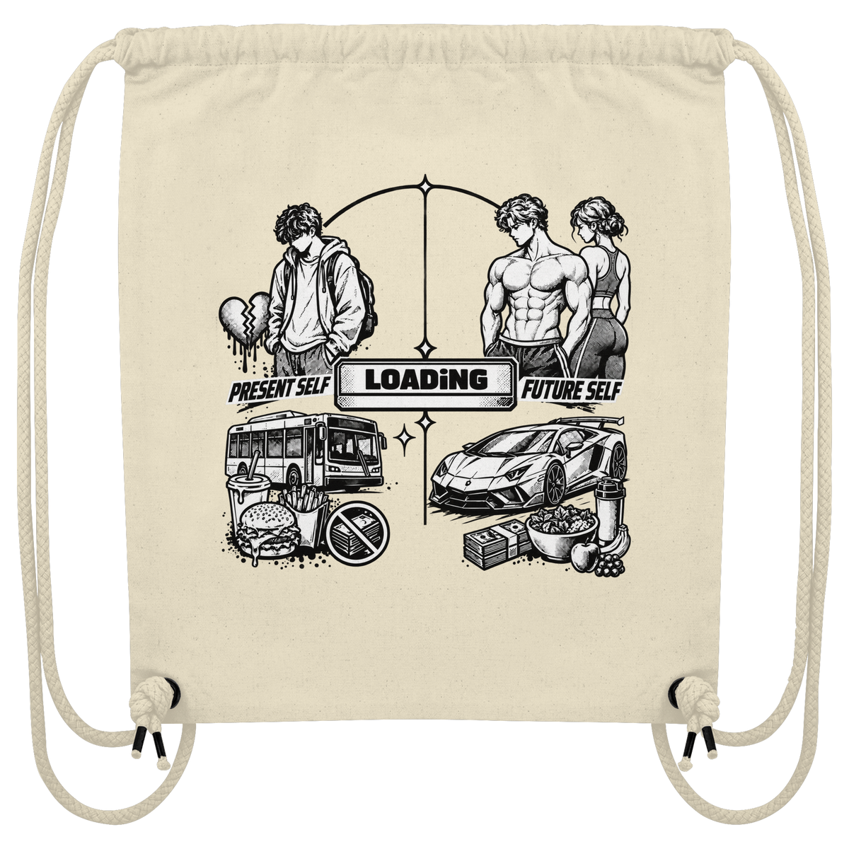 LOADiNG BASiCS - Organic Gym-Bag
