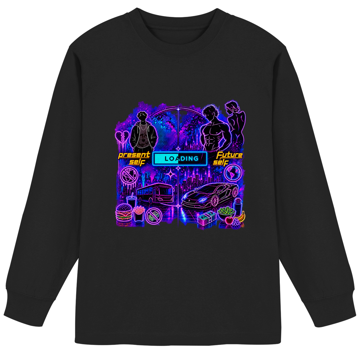 LOADiNG - Organic Heavy Oversized Longsleeve T-Shirt