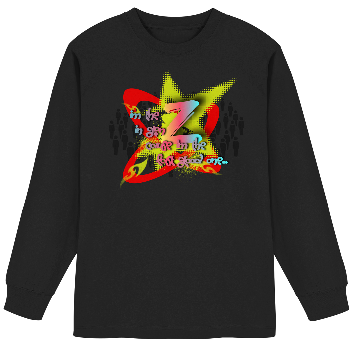 The Rebellion Z - Organic Heavy Oversized Longsleeve T-Shirt