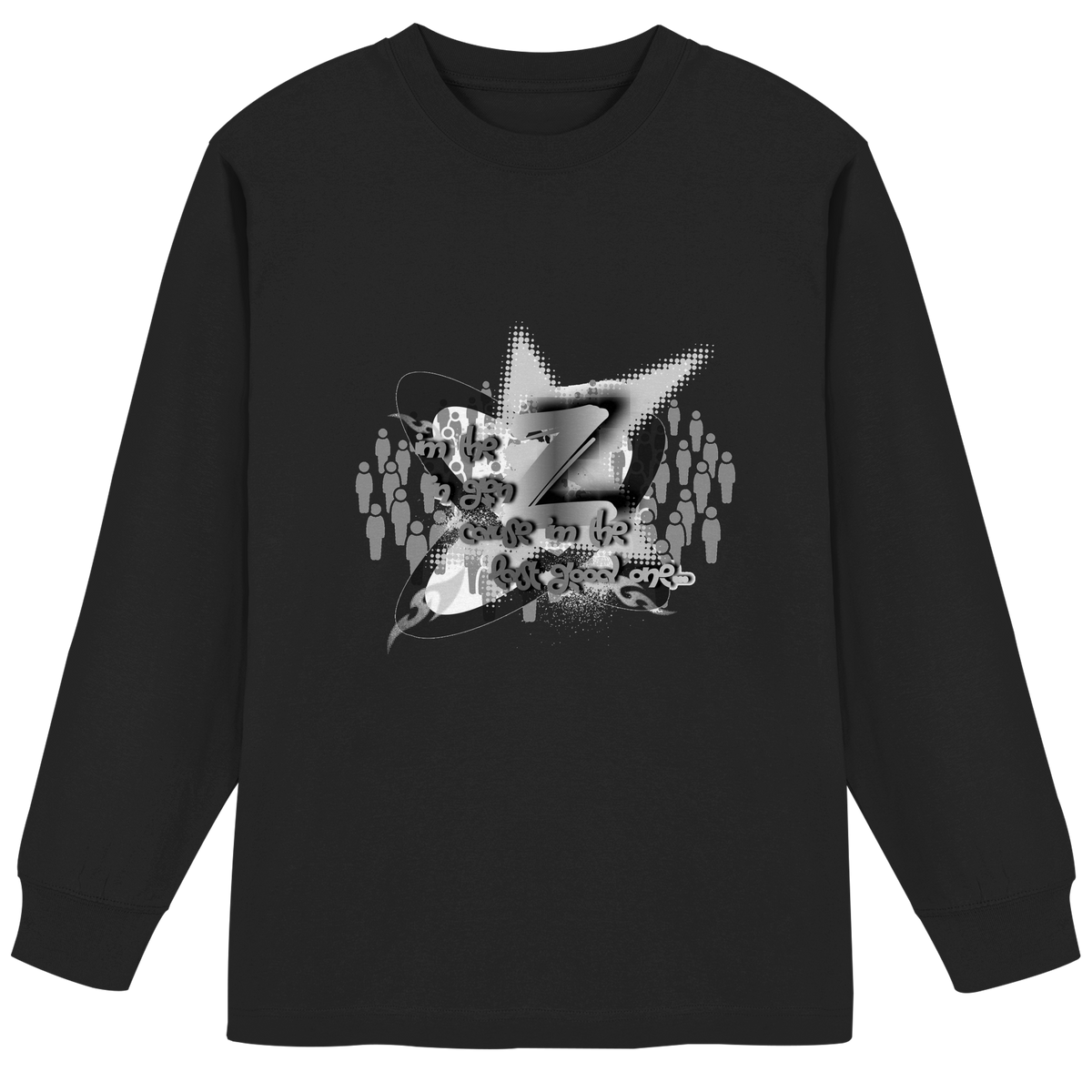 The Rebellion Z BASiC - Organic Heavy Oversized Longsleeve T-Shirt