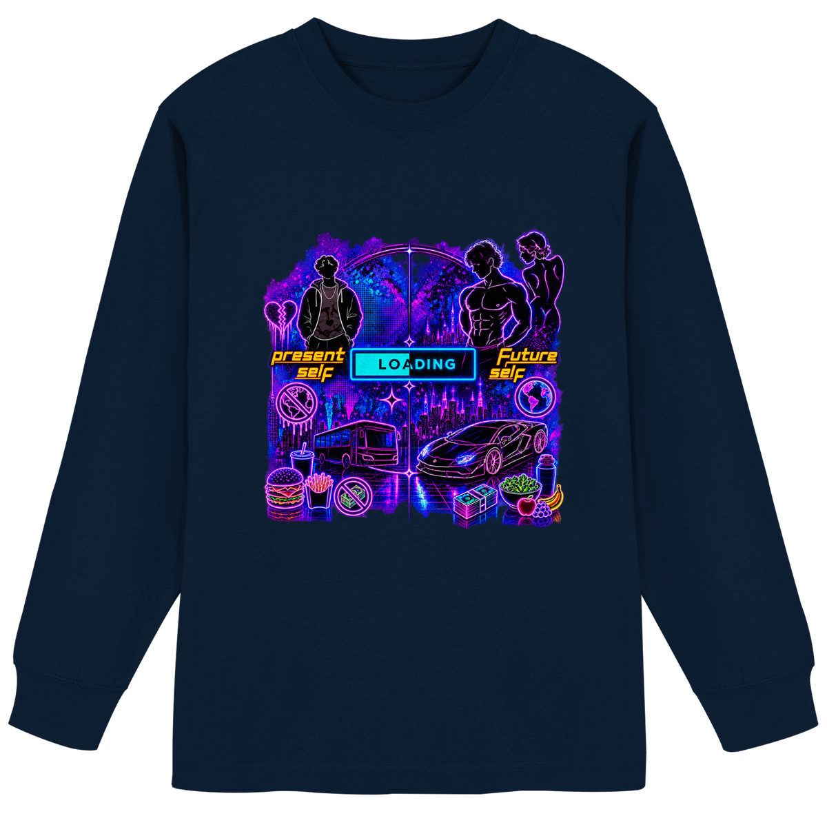 LOADiNG - Organic Heavy Oversized Longsleeve T-Shirt