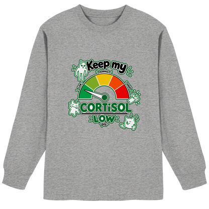 low CORTiSOL - Organic Heavy Oversized Longsleeve T-Shirt