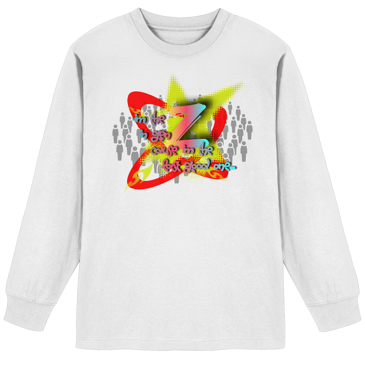 The Rebellion Z - Organic Heavy Oversized Longsleeve T-Shirt