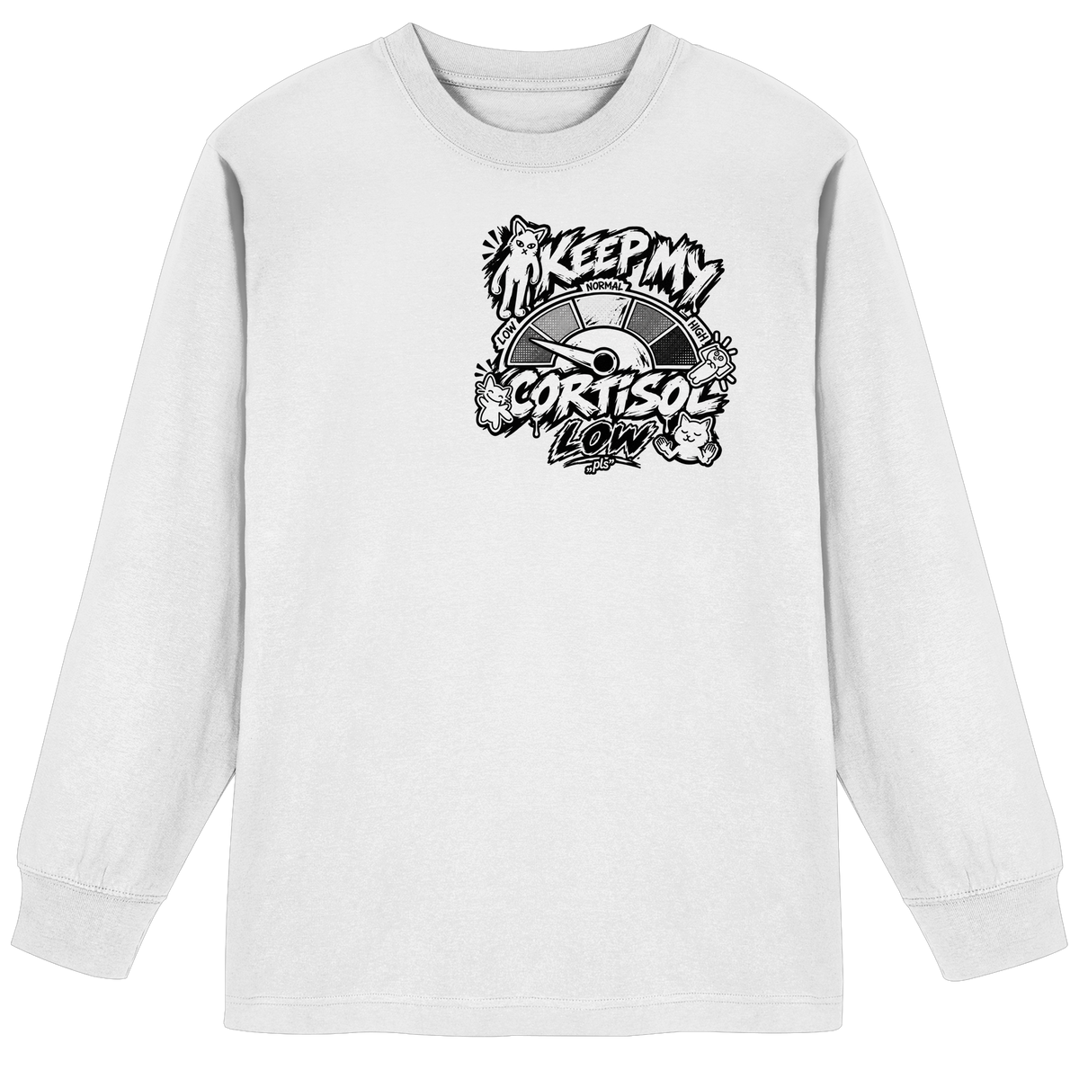 low CORTiSOL - Organic Heavy Oversized Longsleeve T-Shirt