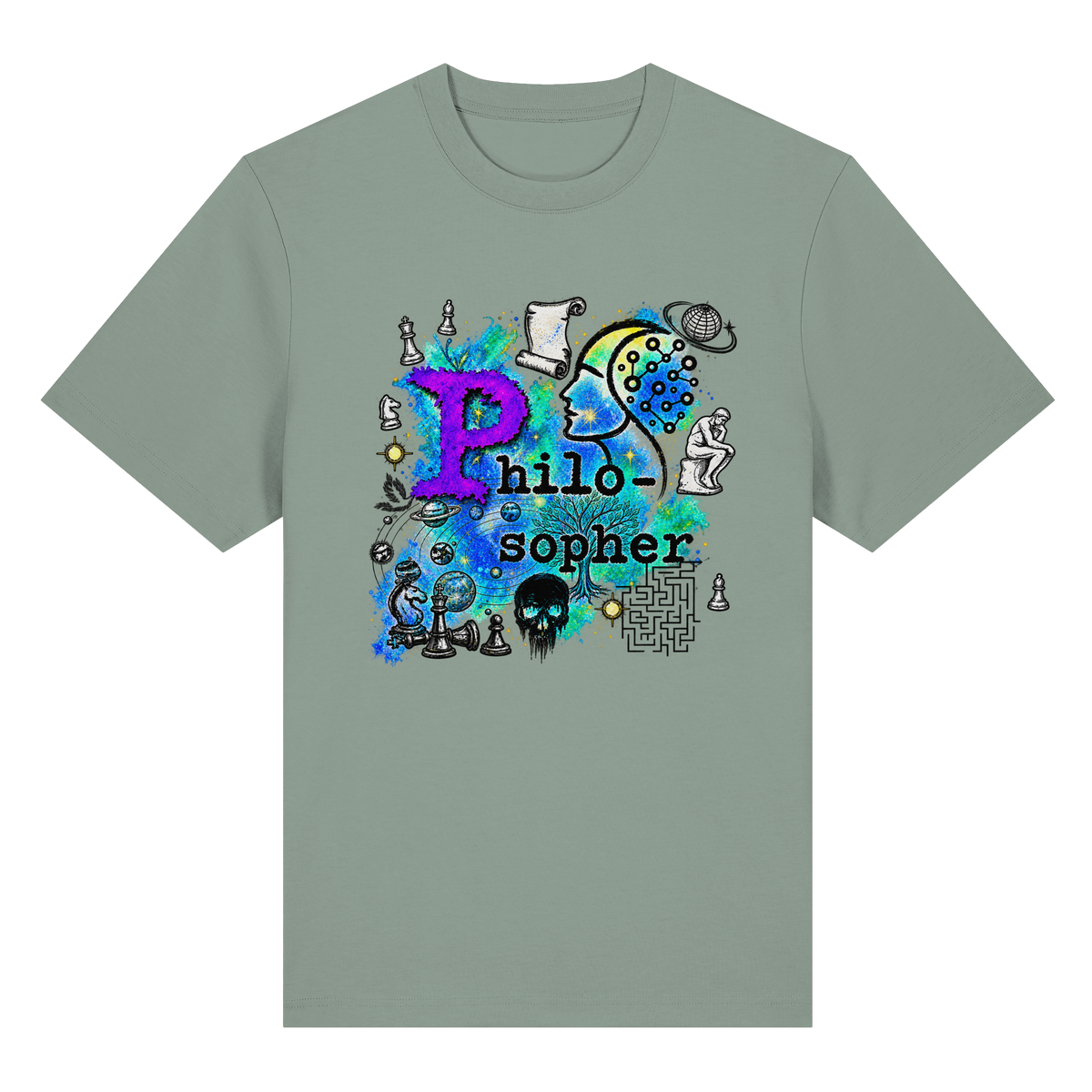 The Philosopher - Organic Heavy Shirt