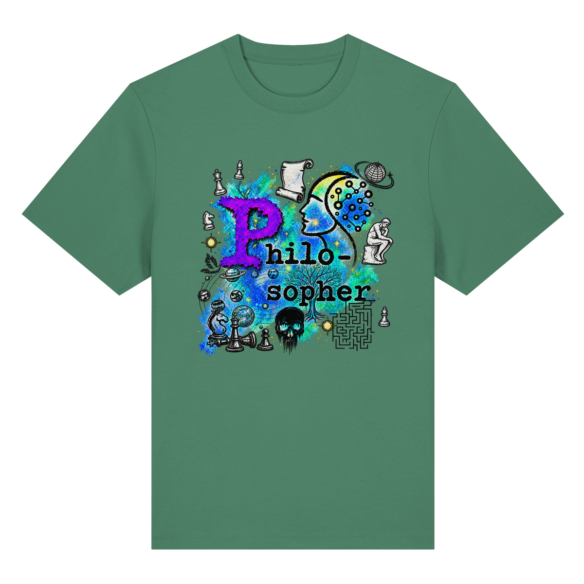 The Philosopher - Organic Heavy Shirt