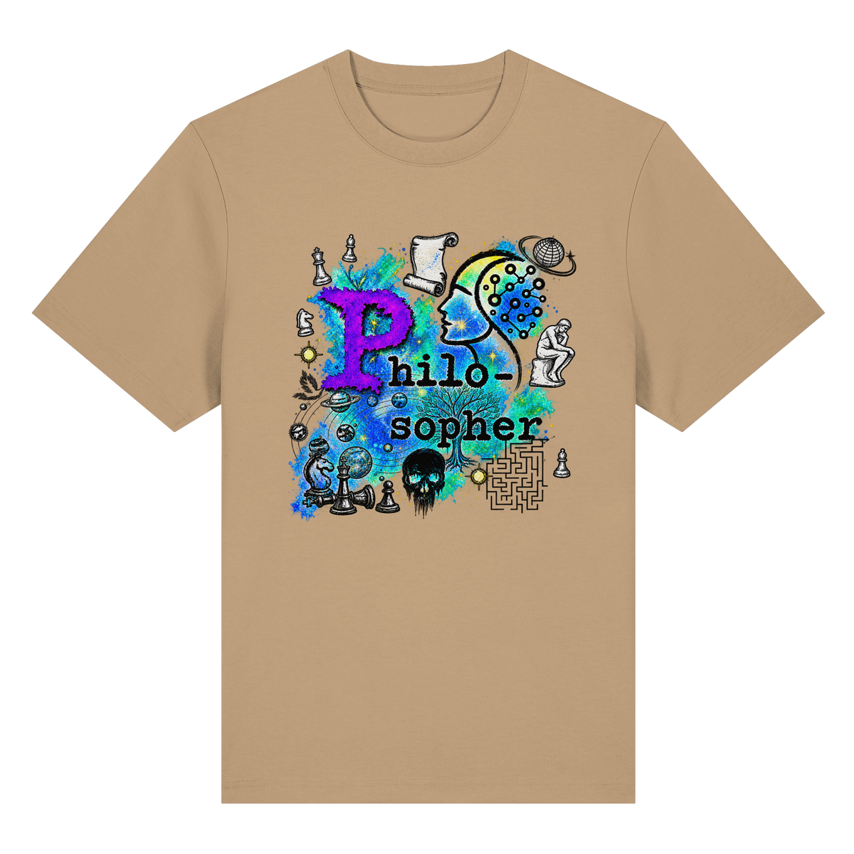 The Philosopher - Organic Heavy Shirt