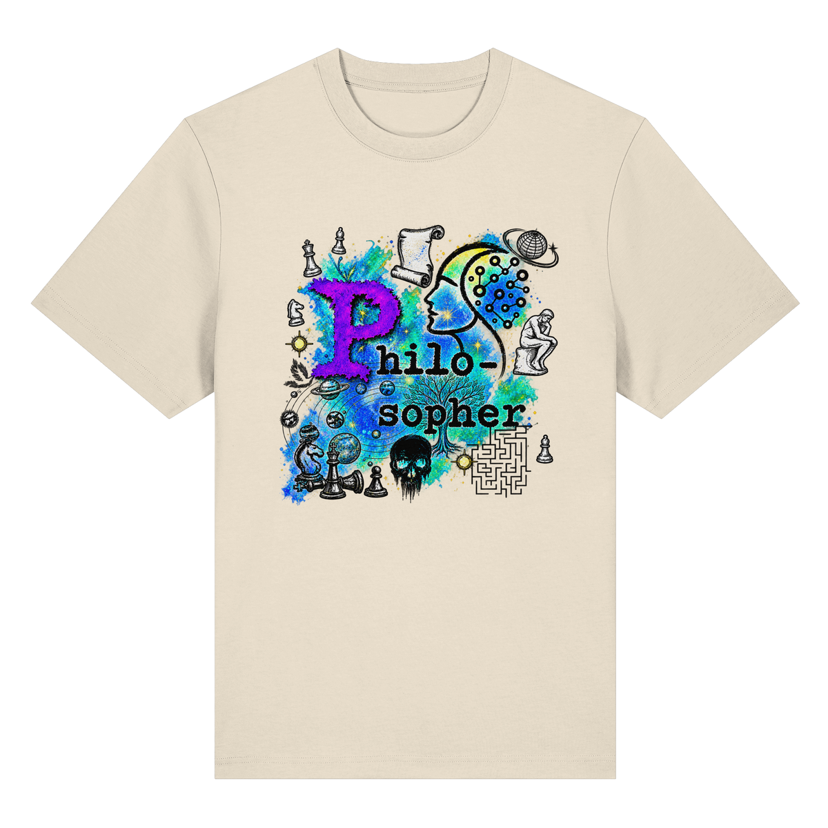 The Philosopher - Organic Heavy Shirt