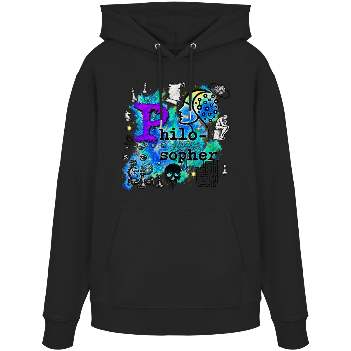 The Philosopher - Organic Hoodie