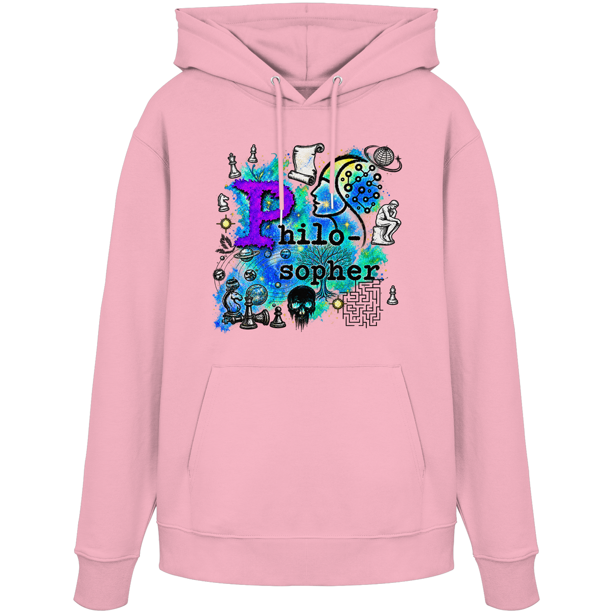 The Philosopher - Organic Hoodie