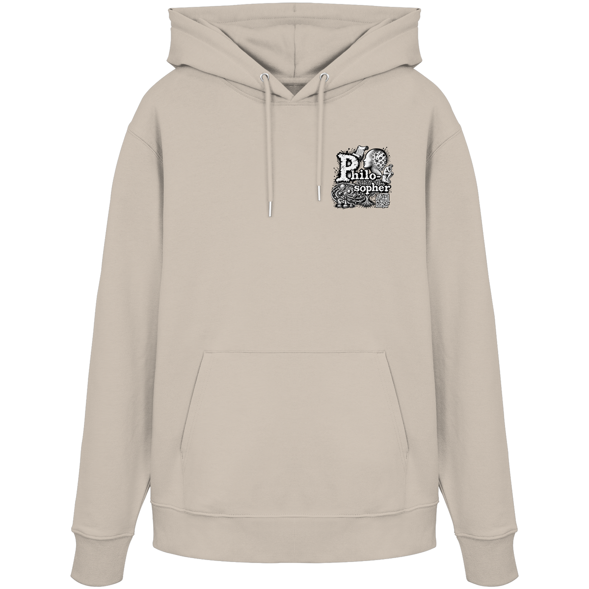 The Philosopher - Organic Hoodie
