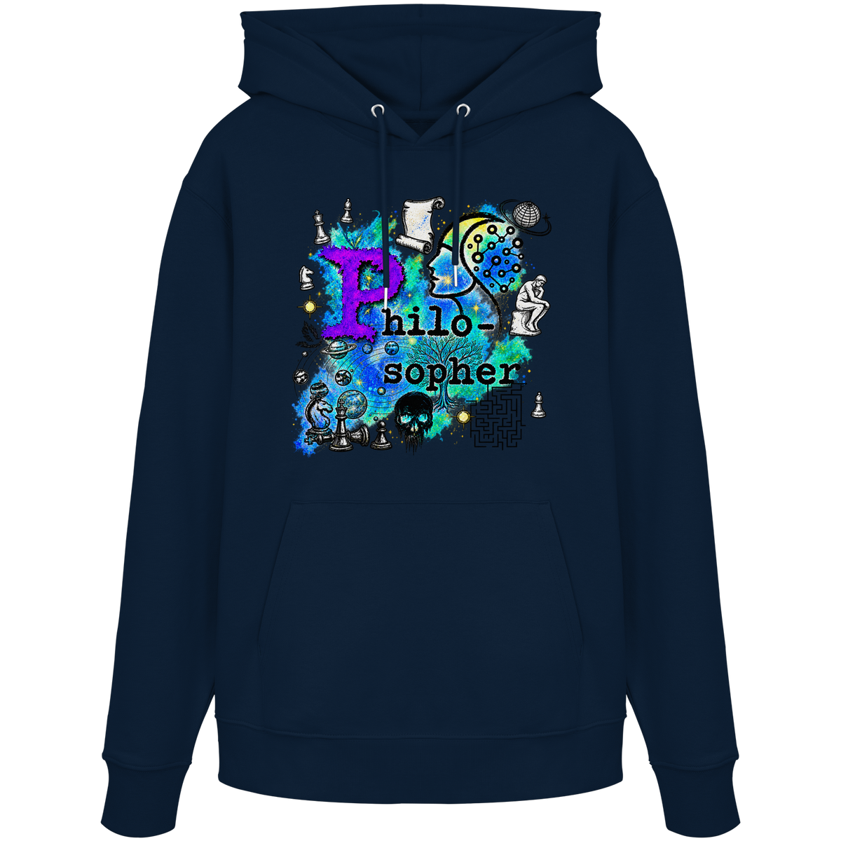 The Philosopher - Organic Hoodie