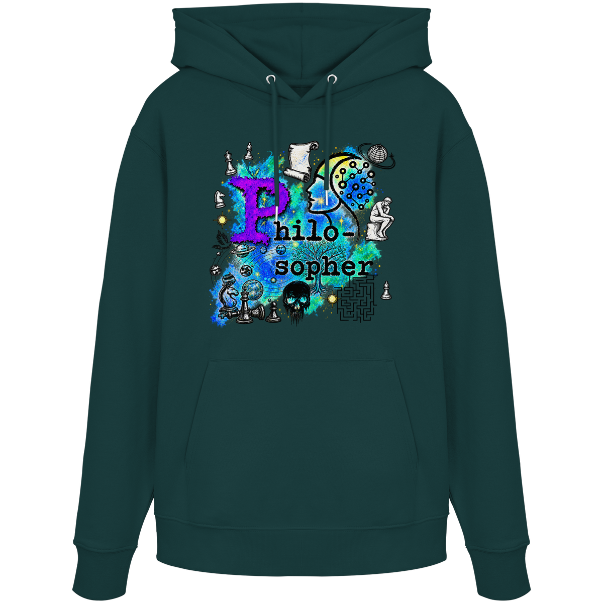 The Philosopher - Organic Hoodie