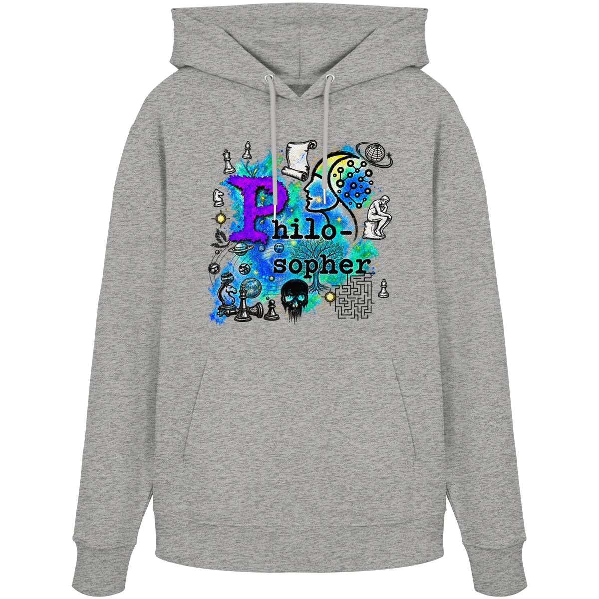 The Philosopher - Organic Hoodie