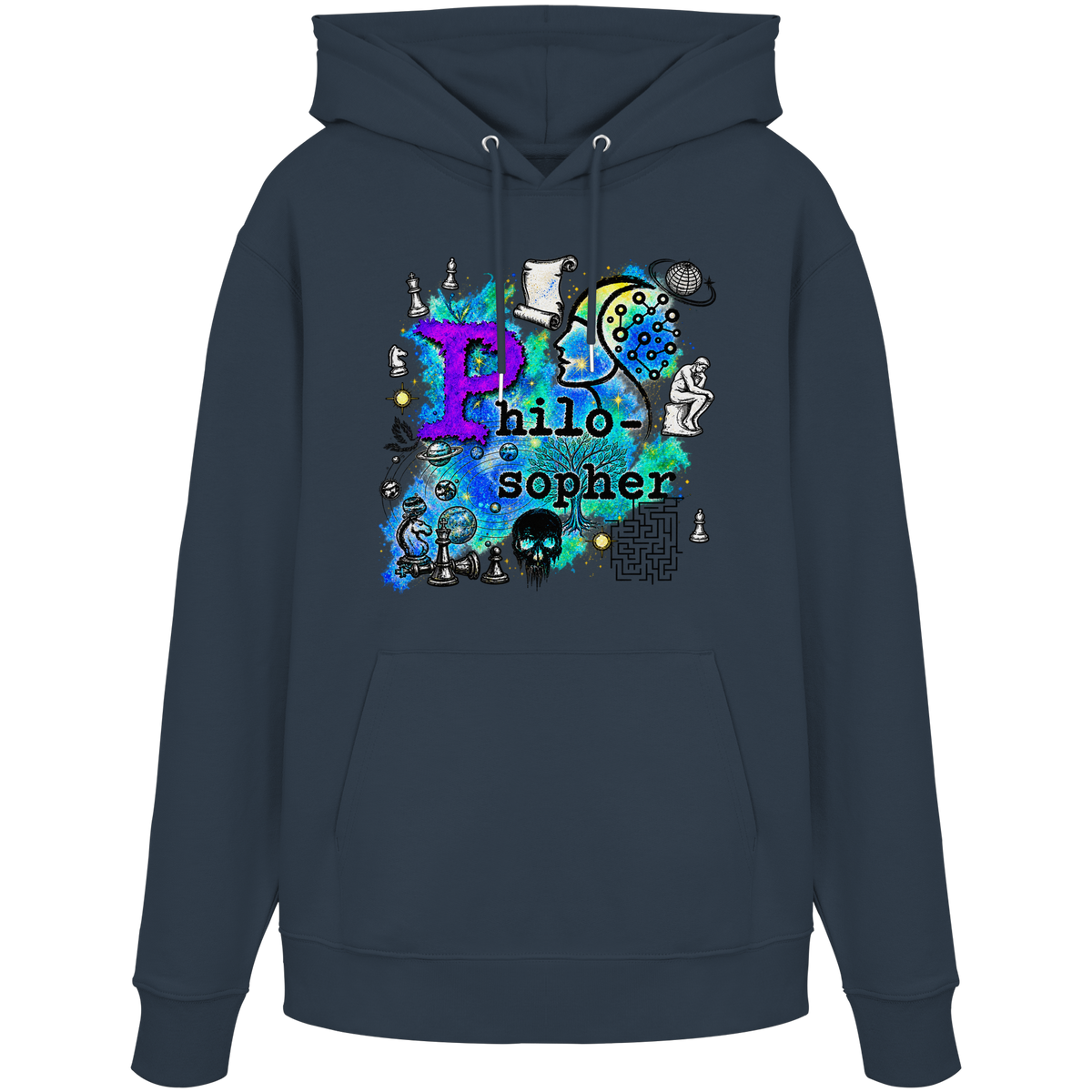 The Philosopher - Organic Hoodie
