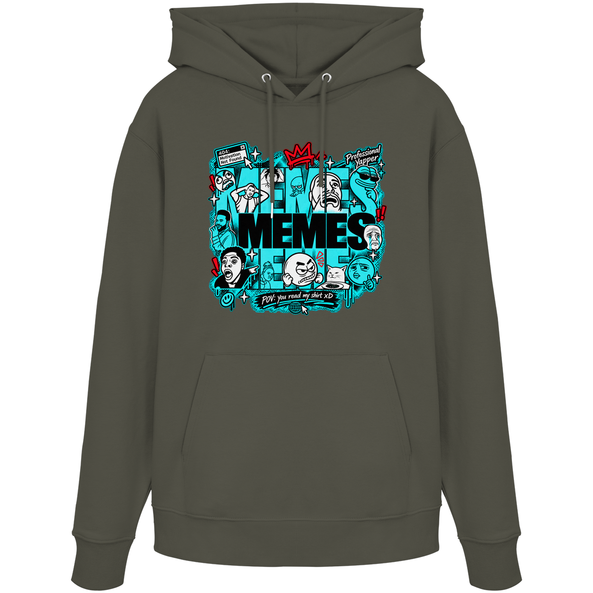 The Meme - Organic Hoodie