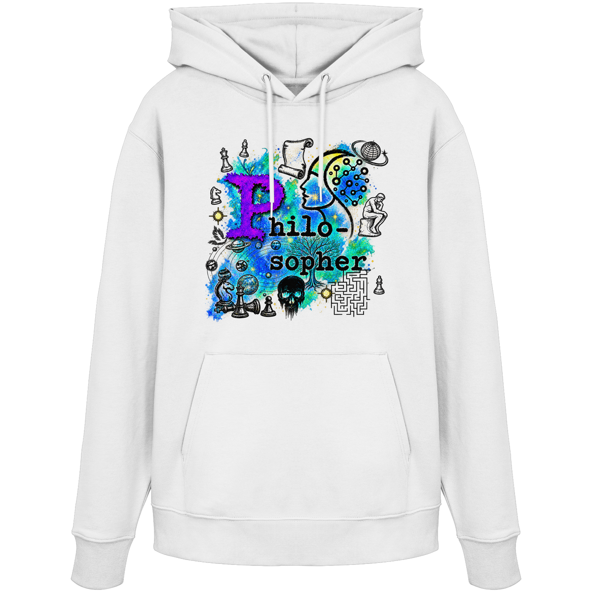 The Philosopher - Organic Hoodie